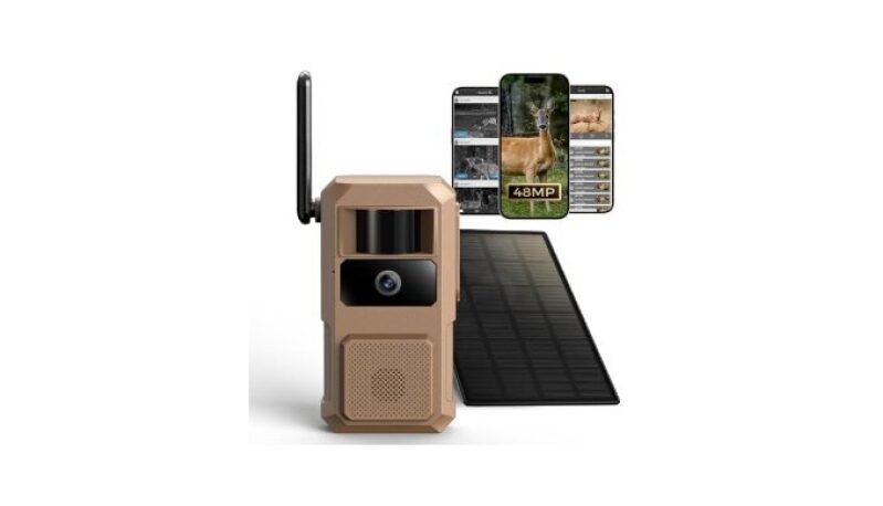 Loatos 48MP Trail Camera: Ultimate Cellular Game Camera for Wildlife Monitoring