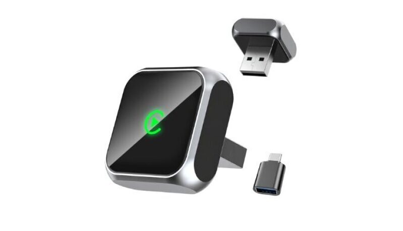 Wireless CarPlay Adapter for Apple iPhone iOS 10+, Fast Auto-Connection