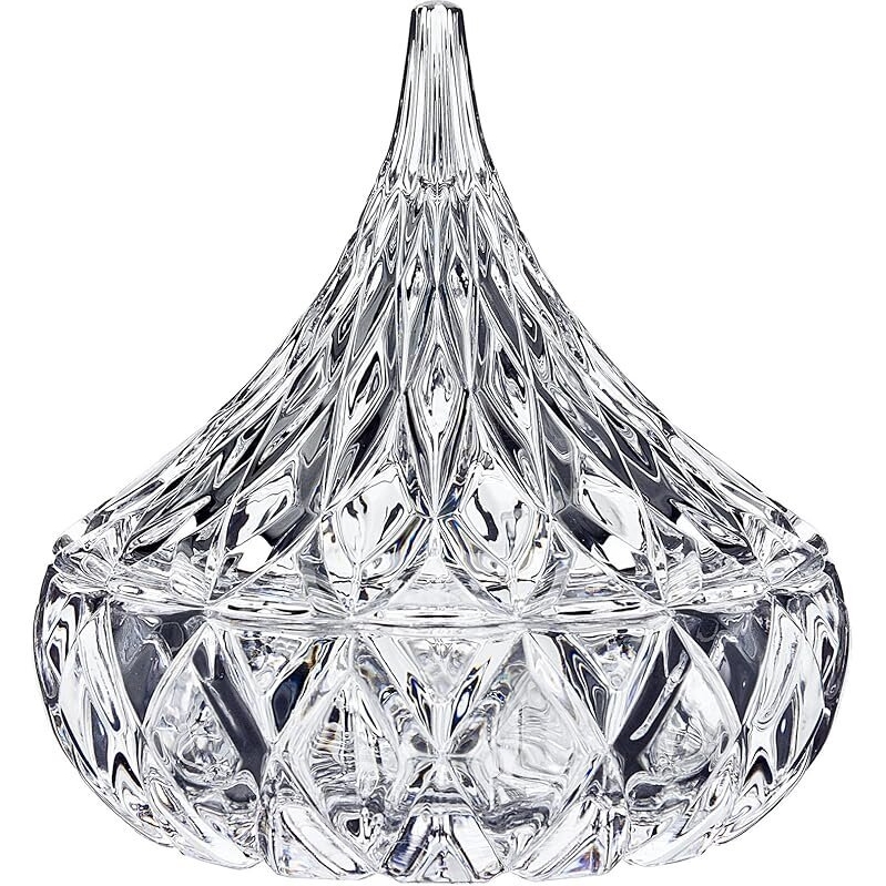 Godinger Hershey Kiss Glass Candy Dish - Elegant & Durable