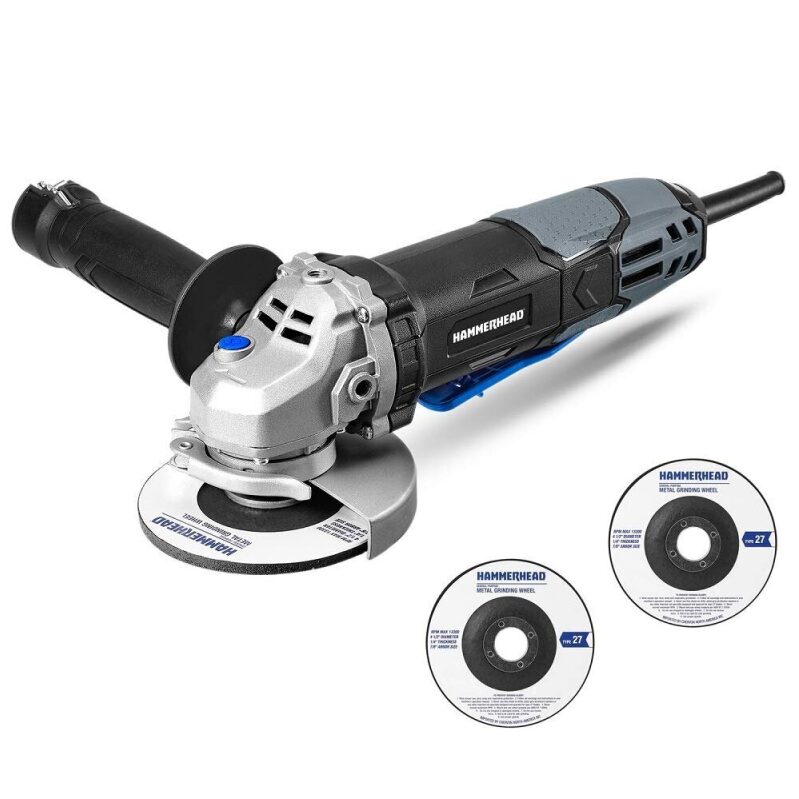 Hammerhead 6-Amp Angle Grinder: Versatile and Efficient Power Tool for All Your Needs