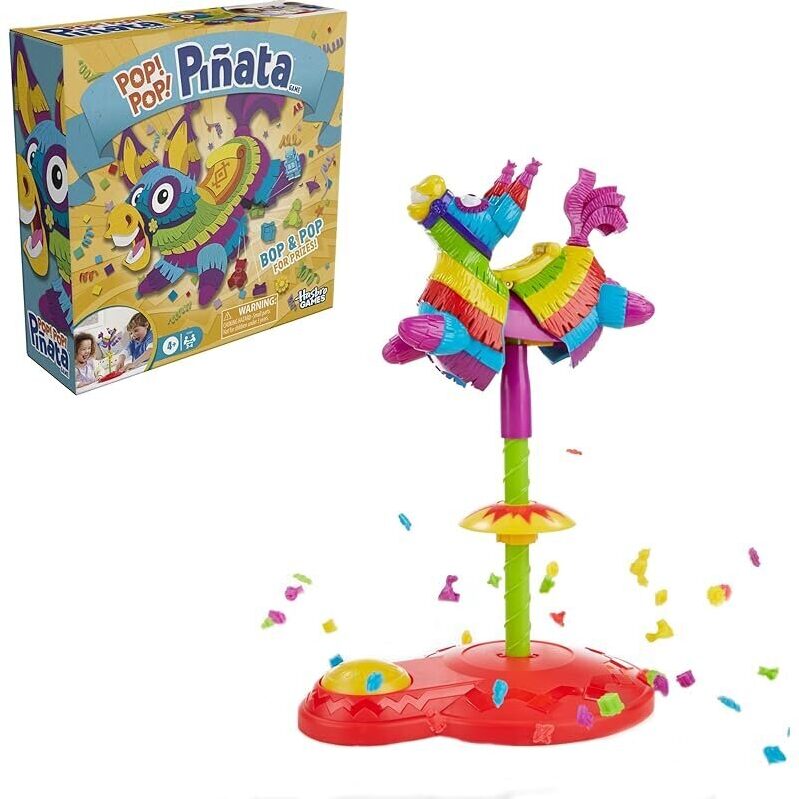 Hasbro Gaming Pop! Pop! Pinata Game with 30+ Prizes - Fun Family Game