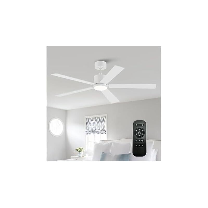 52 Inch Ceiling Fan with Integrated LED Light - Open Box Deal