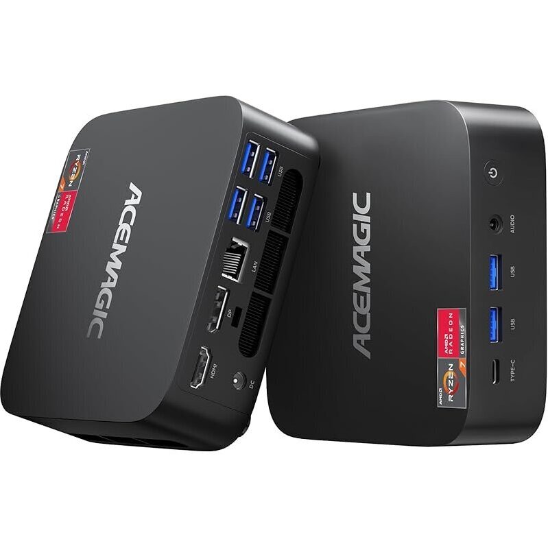 ACEMAGICIAN Kron Mini K1 Mini PC Desktop with Ryzen 7 - Powerful Performance for Compact Spaces