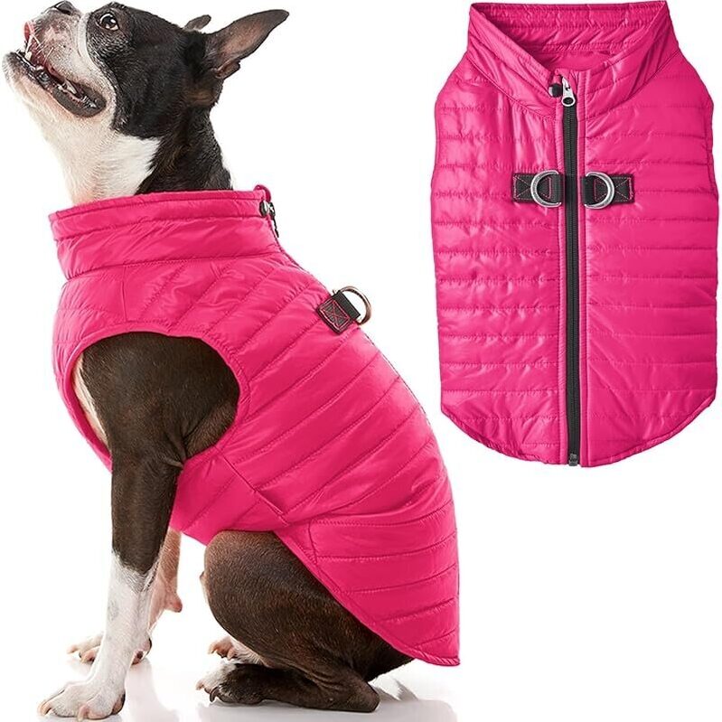 Gooby Puffer Vest Dog Jacket X-Small 73010 - Ultra Lightweight & Warm