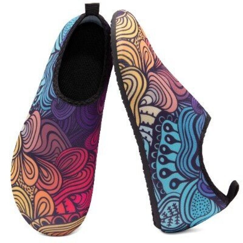 Unisex Quick-Dry Water Shoes with Vibrant Design