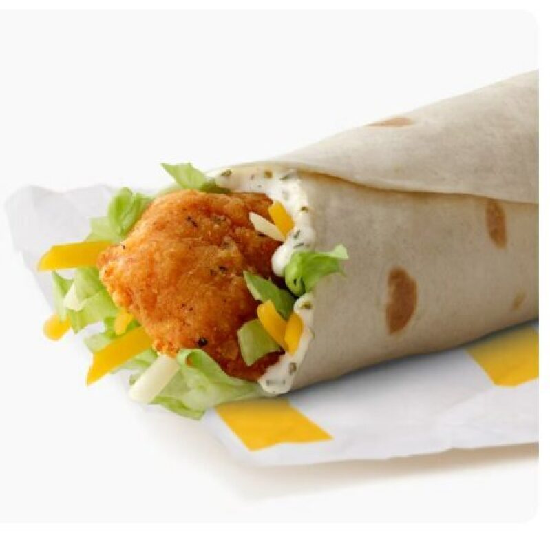 McDonald's Snack Wrap: Free with $1 Purchase