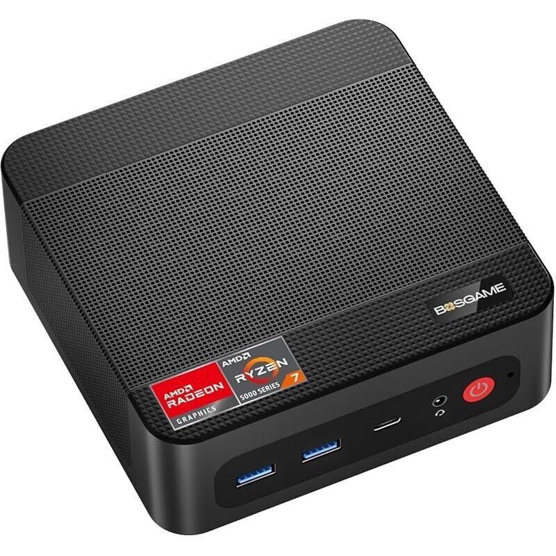BOSGAME P4 Ultra Mini PC with Ryzen 7 7730U - High Performance and Expandable