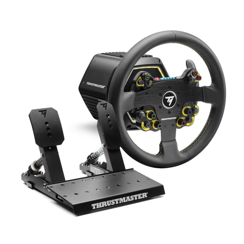 Thrustmaster T818 EVO 32R Direct Drive Racing Wheel w/Pedal Set - Ultimate Racing Simulation Pack