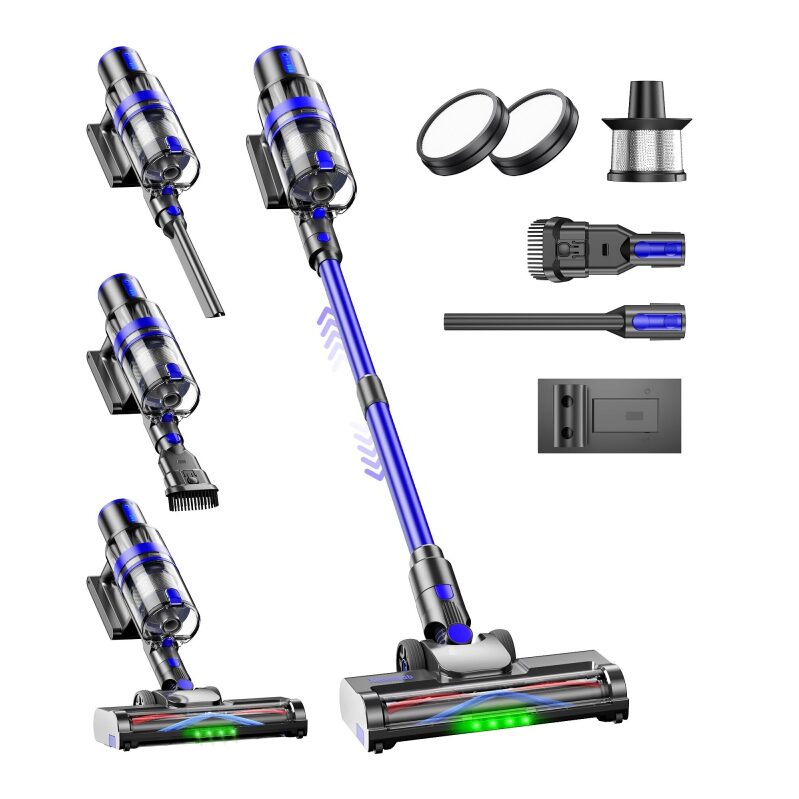XenonLab 6-in-1 Cordless Vacuum Cleaner - Powerful Suction & Long Runtime