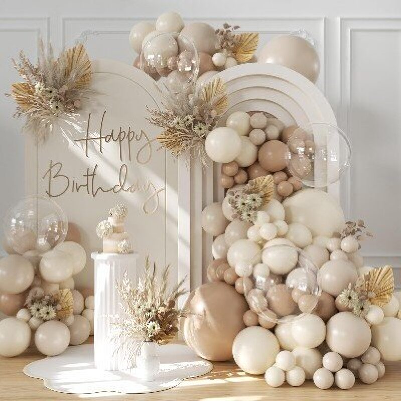 Elegant Balloon Arch Kit for Birthday Celebrations