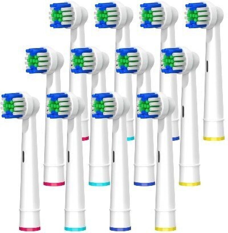 FIRIK Electric Toothbrush Replacement Heads - 12 Pack