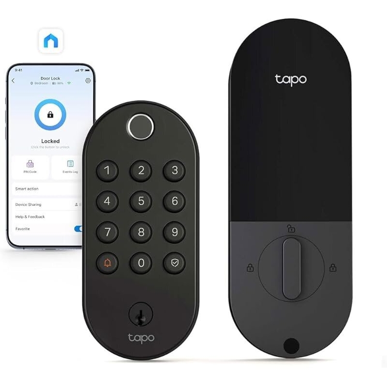 Tapo Smart Wi-Fi Deadbolt Door Lock DL105 - Secure, Smart, and Smart Home Ready