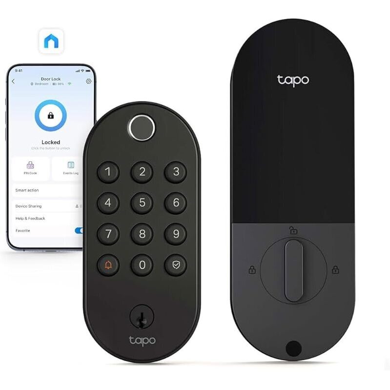 Tapo Smart Wi-Fi Deadbolt Door Lock DL105 - Secure, Smart, and Smart Home Ready