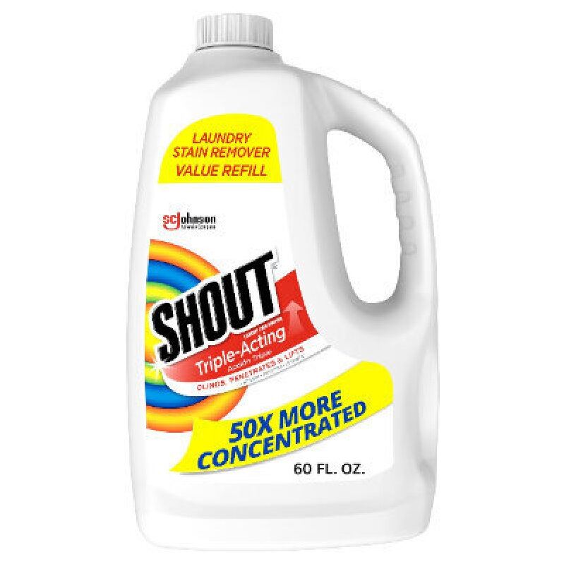 Shout Triple-Acting Stain Remover Refill 60oz - Powerful Laundry Solution
