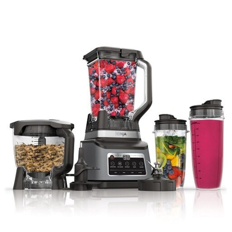 Ninja BN801 Food Processor & Blender: Dual Functionality, High Efficiency