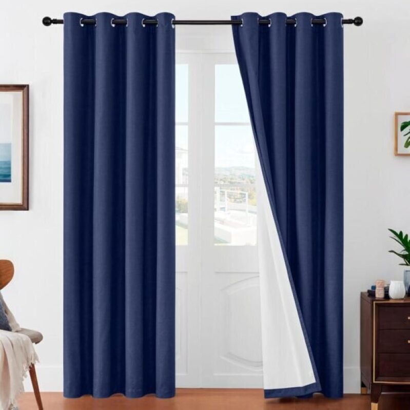 Joydeco Blackout Curtains - 90 Inches Long, 52% Off