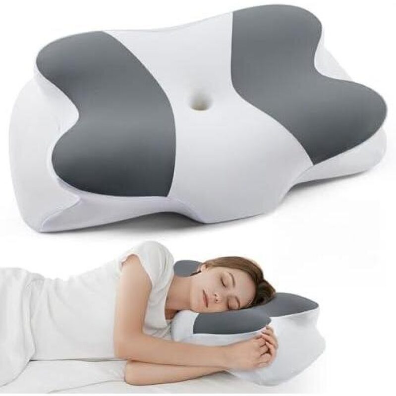 Memory Foam Ergonomic Cooling Pillow - 68% OFF