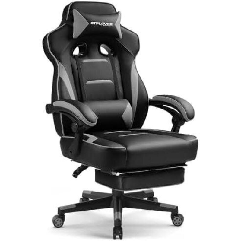 GTPLAYER Gaming Chair - 40% Off - Ergonomic Office Chair with Recline Function