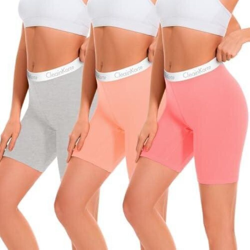 High-CTR, deal-focused title: CleanKorte Women's Cotton Shorts - Pack of 3