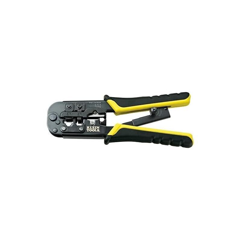 Klein Tools Ratcheting Modular Crimper/Stripper: Efficient Cable Management