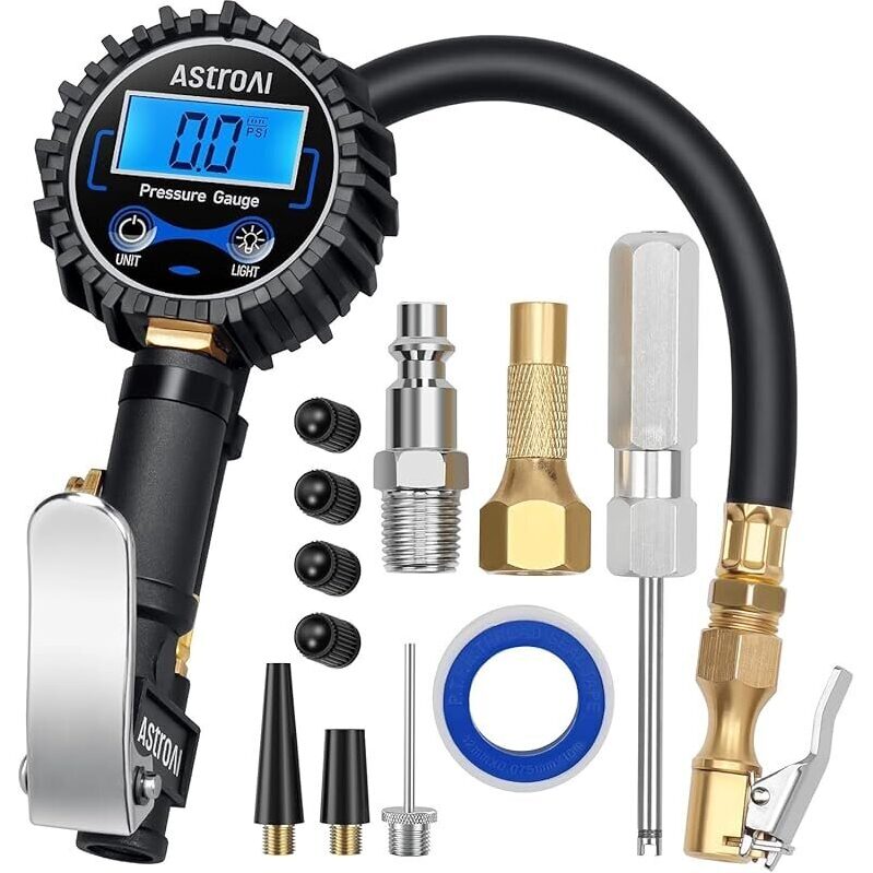 AstroAI Digital Tire Pressure Gauge & Inflator - Precision and Value