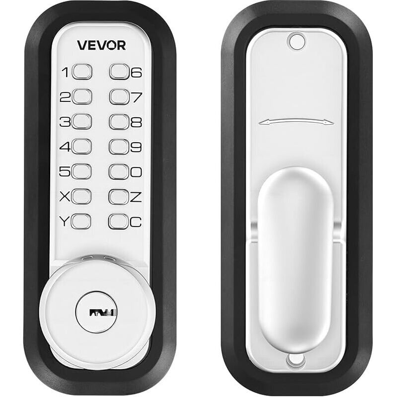 VEVOR Mechanical Keyless Entry Door Lock, 2.0 Code Upgrade