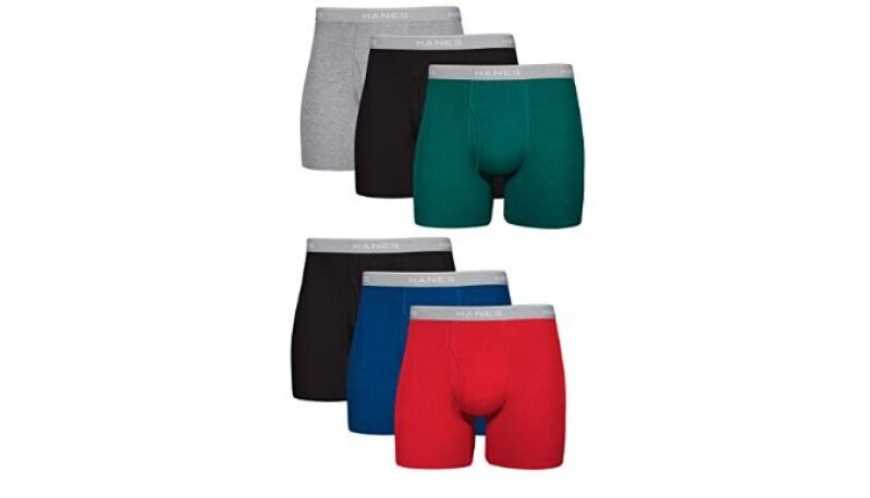 Hanes Men's Underwear Briefs - Cool Dri Moisture-wicking Cotton No-ride-up for Men, 6 Pack – Assorted, Large US