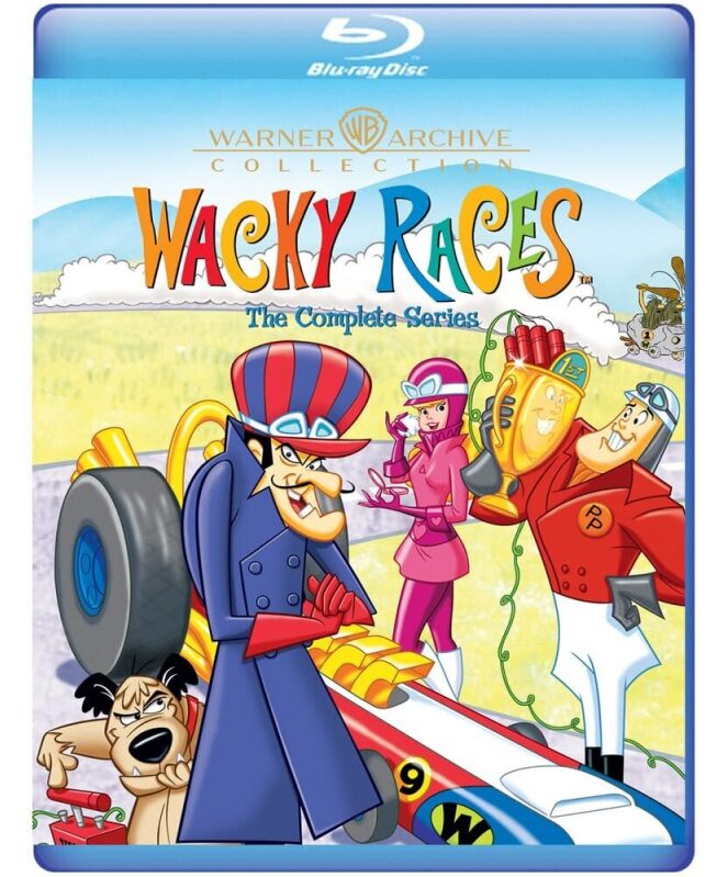 Wacky Races: The Complete Series Blu-ray - Fast-Paced Animated Fun for All Ages