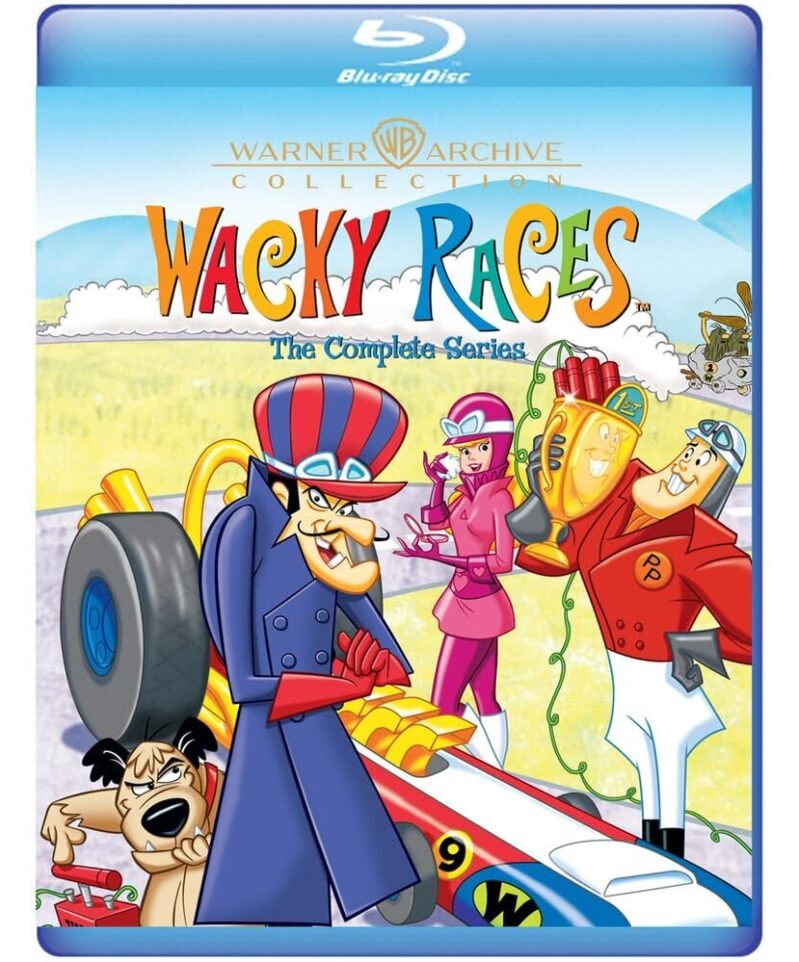 Wacky Races: The Complete Series Blu-ray - Fast-Paced Animated Fun for All Ages