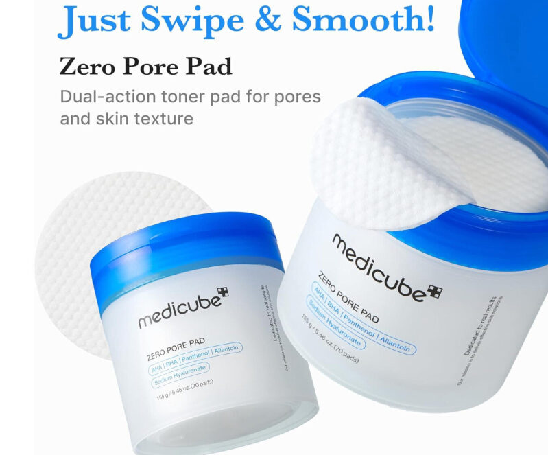 Medicube Zero Pore Pads - Deal-focused Exfoliating Pads for Clear Skin