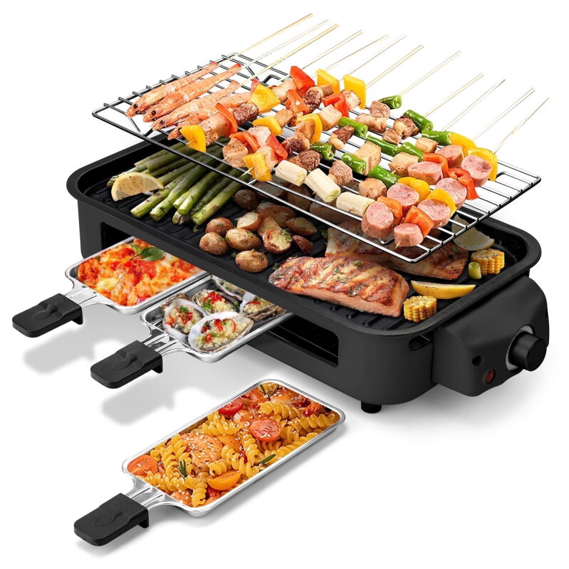 Versatile Indoor Grill & Griddle by SUSLAS - Perfect for Every Kitchen