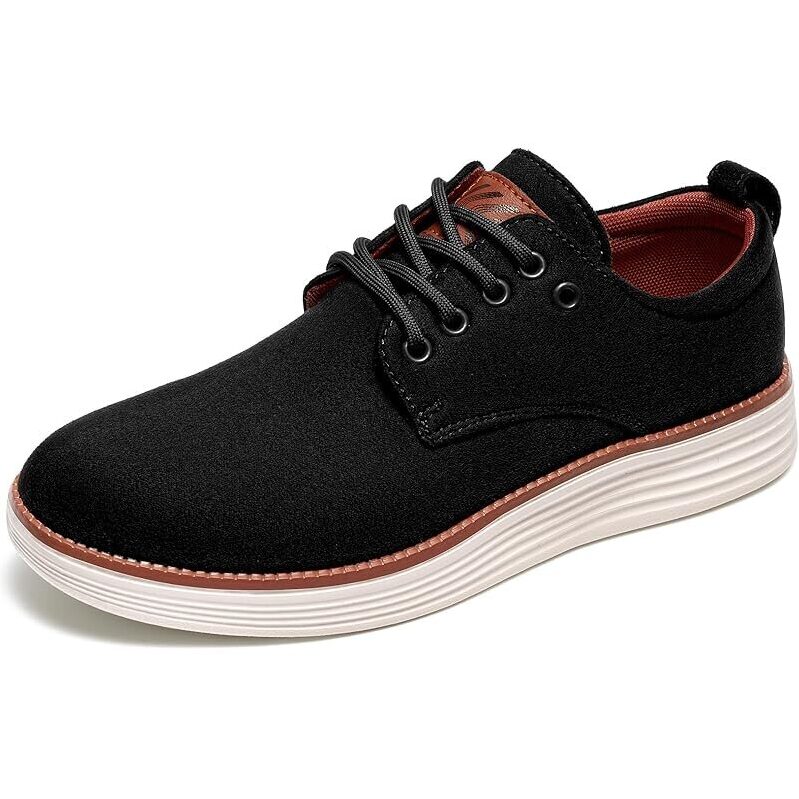 Larwen Men's Formal Business Lace-Up Oxford Shoes - Ultimate Comfort and Style