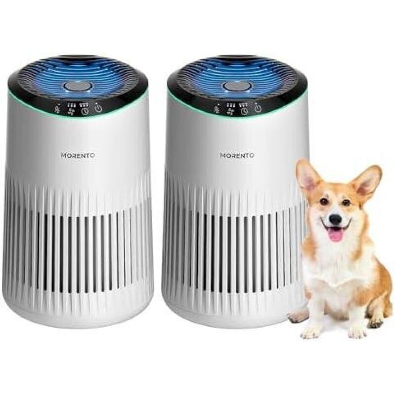 Upgrade Your Bedroom Air Quality with MORENTO Air Purifiers - 44% OFF