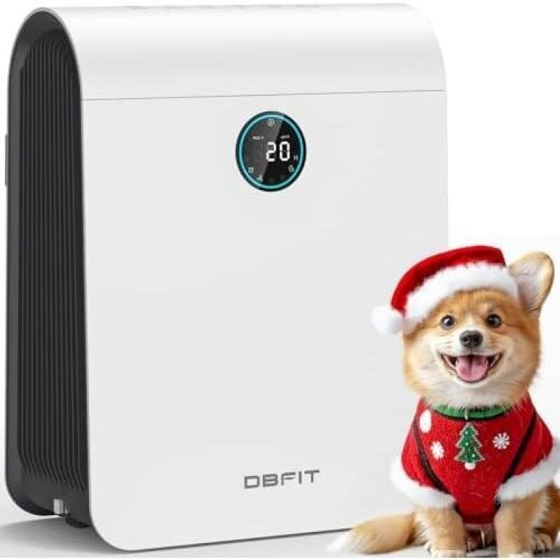 DBFIT Air Purifier with PM2.5 Display and H13 Filter - 51% Discount