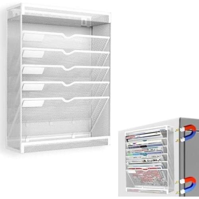 7-Layer Magnetic File Folder Organizer with 54% Discount