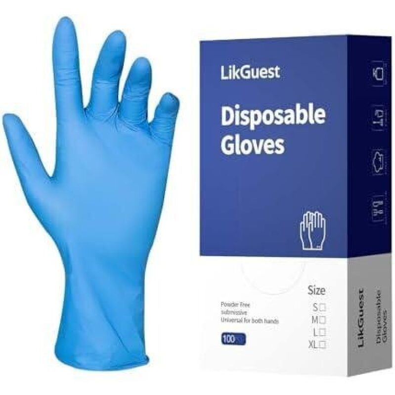 High-Quality Disposable Nitrile Gloves - 45% Off