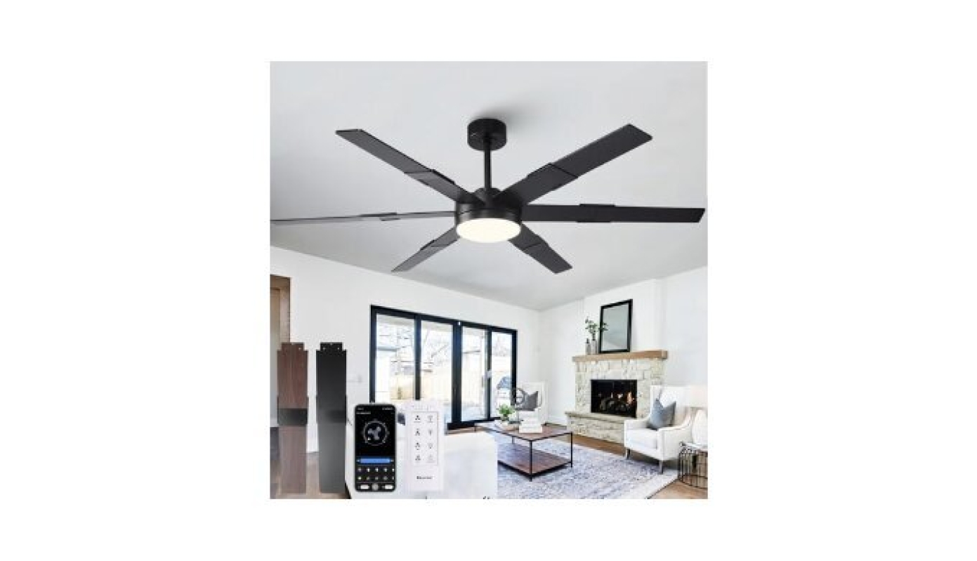 Vaczon 60 Inch Ceiling Fans with Lights and Remote Control - Modern and Efficient