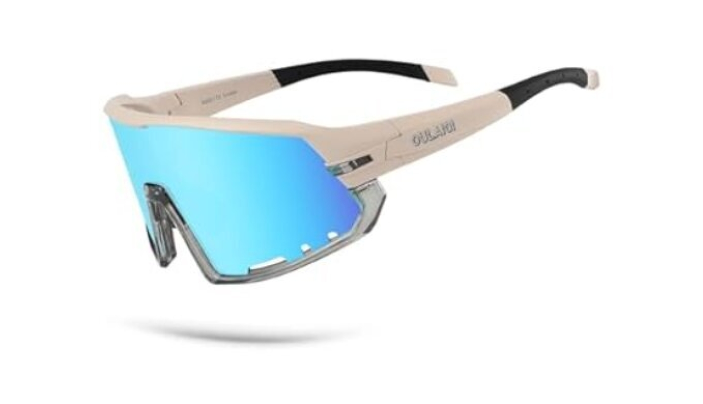 OULAIQI Cycling Glasses for Men Women - UV400 Protection Sports Sunglasses