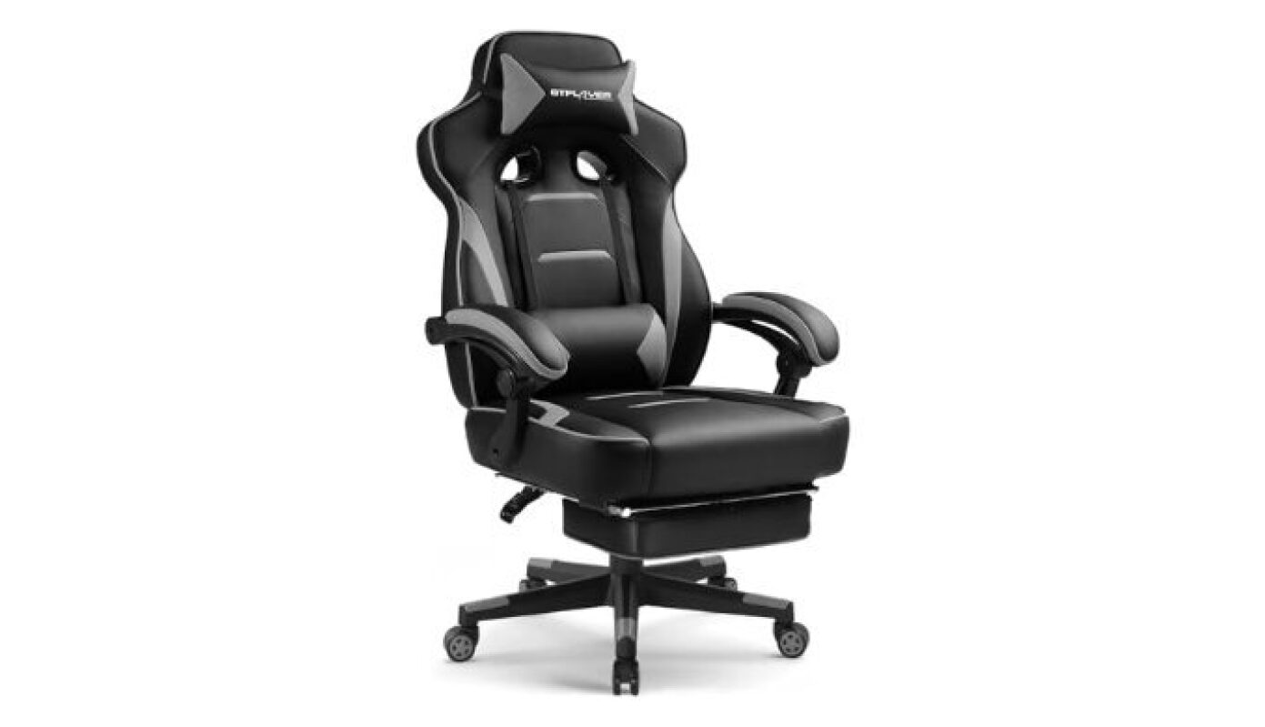 GTPLAYER Ergonomic Office Chair for Adults - Sky Gray