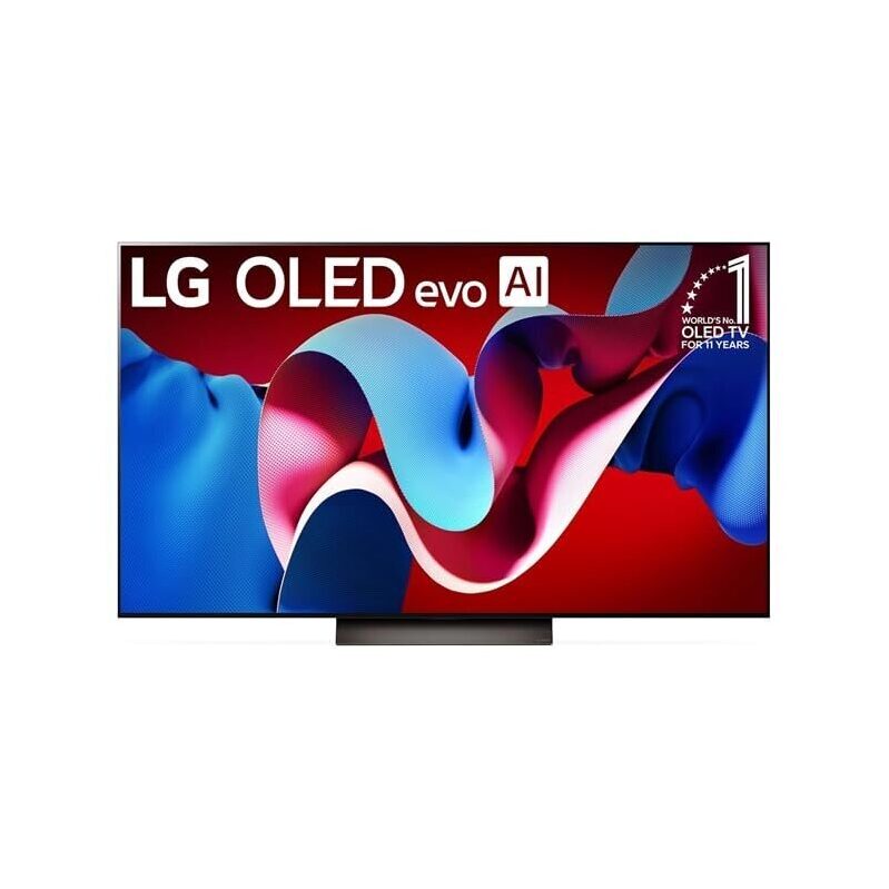 LG OLED83C4AUA 83-inch OLED evo AI Smart 4K TV Refurb - Unmatched Brightness and Sleek Design
