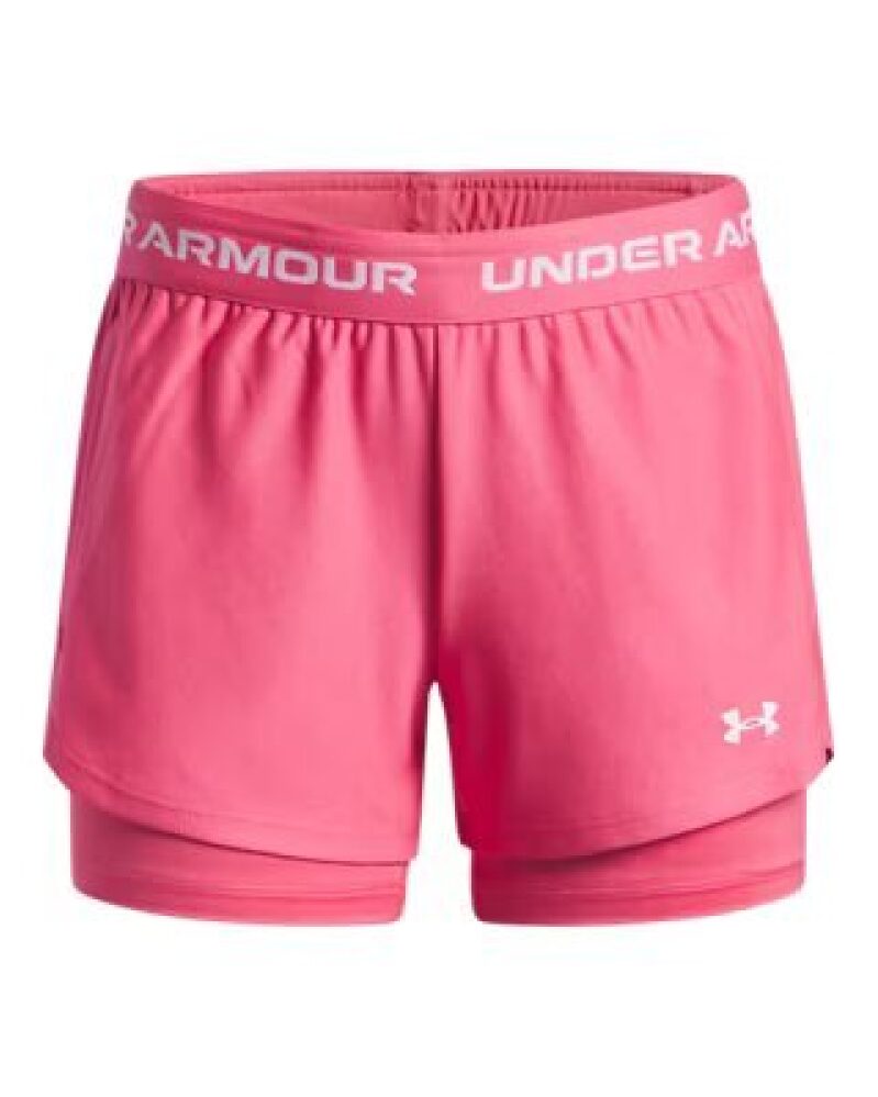 Under Armour UA Tech Play Up Girls 2-in-1 Shorts - Ultimate Comfort & Performance