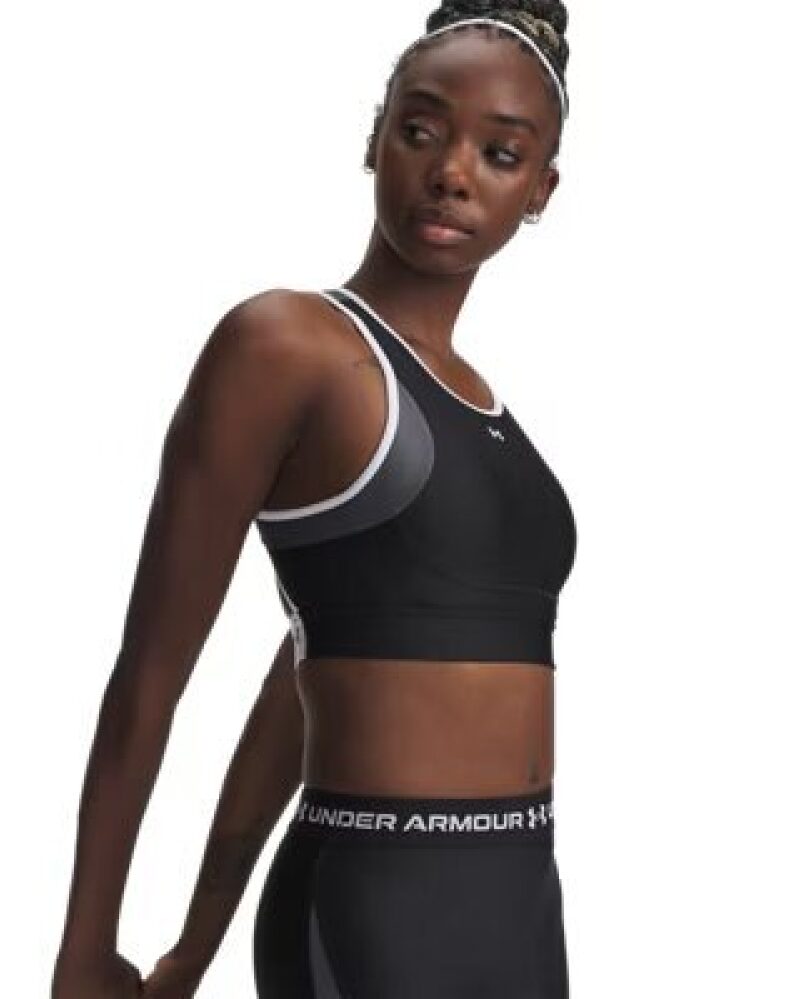 Under Armour UA Crossback Mid Open Back Womens Sports Bra - Ultimate Comfort & Support