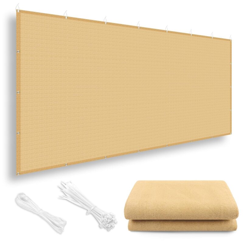LOVE STORY 8x12 FT Sun Shade Cloth for Patio