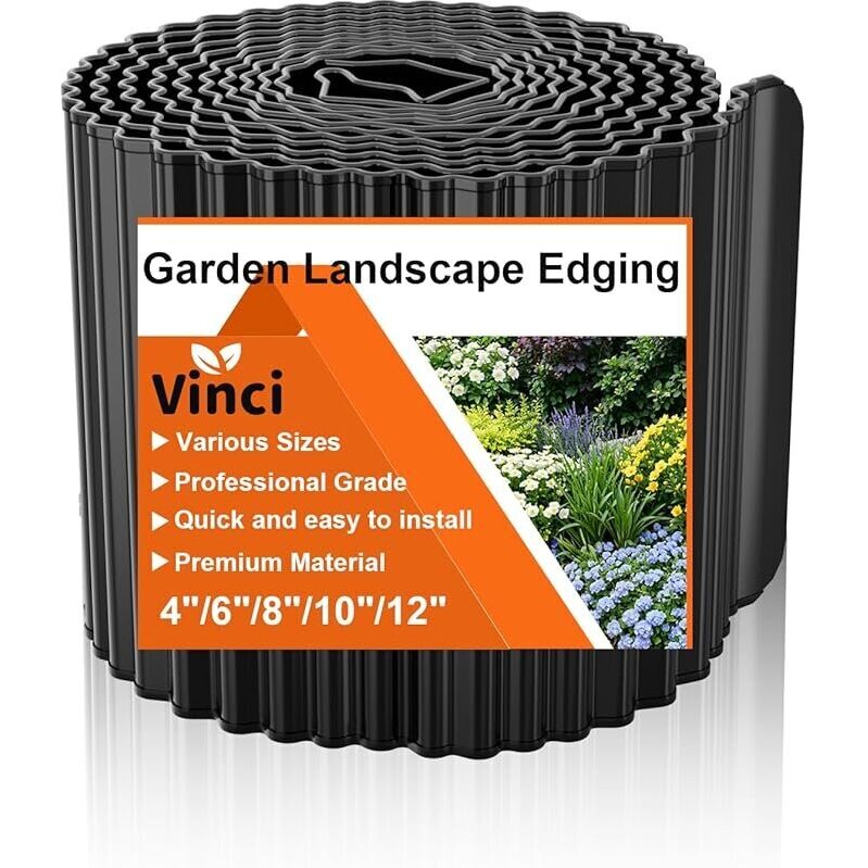 Durable Vinci Garden Landscape Edging Border - Premium Steel