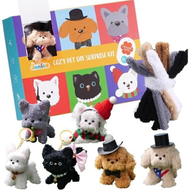 JMMICO 71 PCS DIY Animal Puppy Set -50% OFF - Perfect for Crafting Enthusiasts