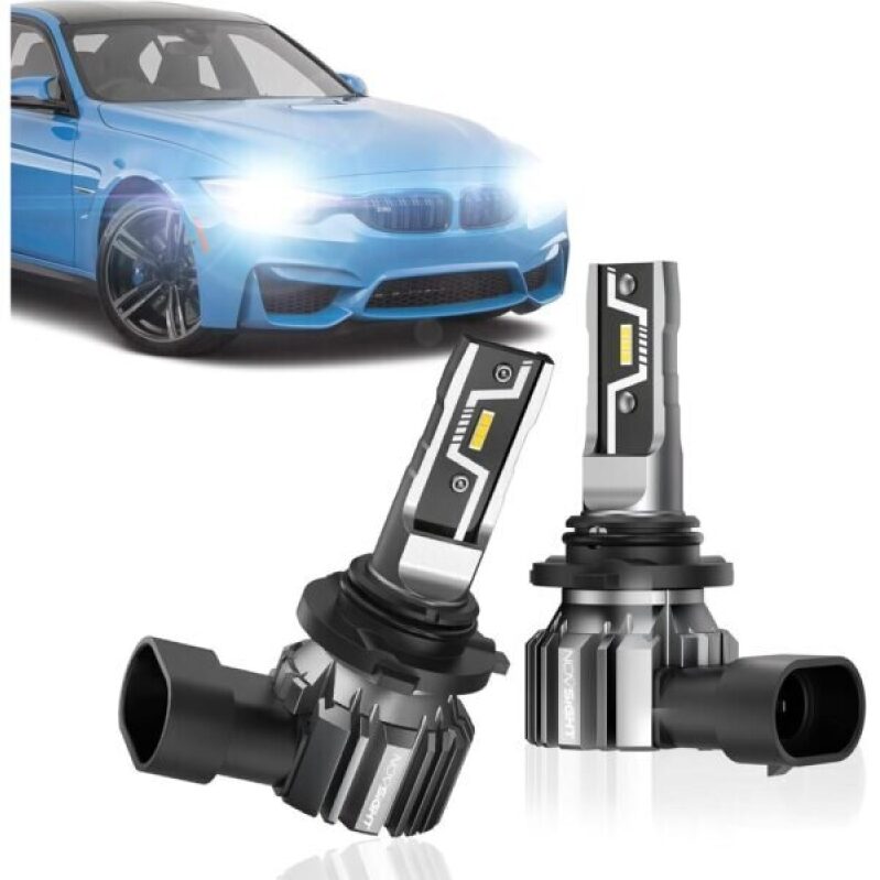 NOVSIGHT 9006 HB4 LED Headlight Bulbs - Super Bright 20,000LM 6500K Cold White