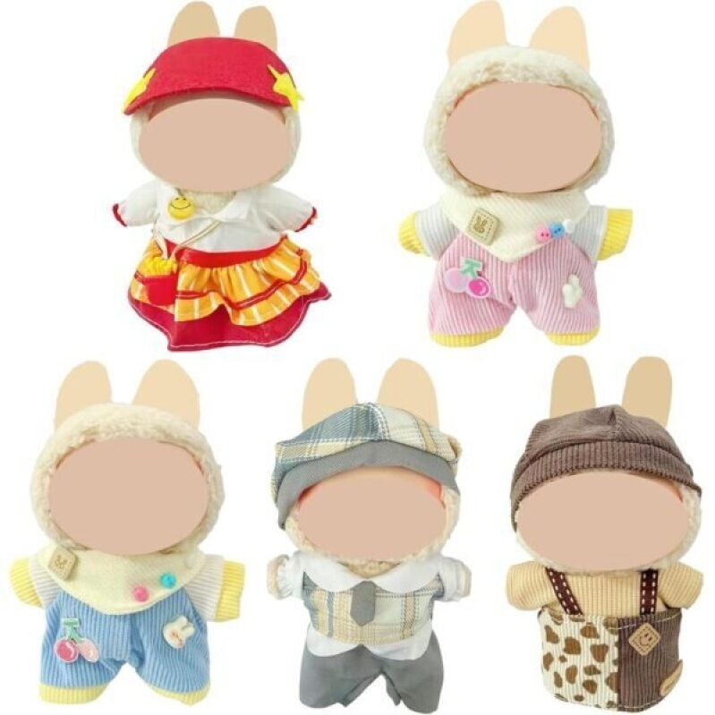 17cm Doll Outfits Set for Play and Display - 50% Off