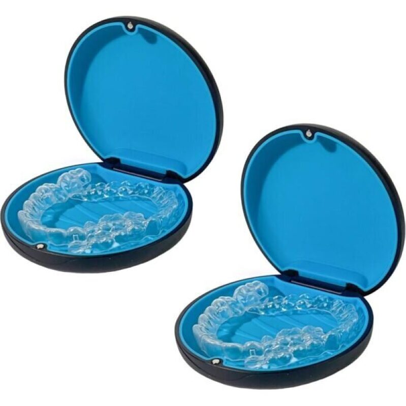Affordable and Convenient 2PCS Invisalign Retainers with Custom Magnetic Closure
