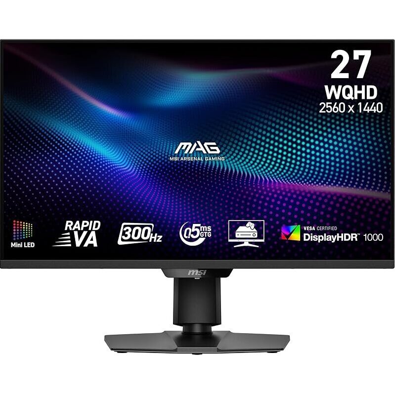 MSI MAG 274QPF X30MV 27-Inch QHD Gaming Monitor – Perfect for Gamers