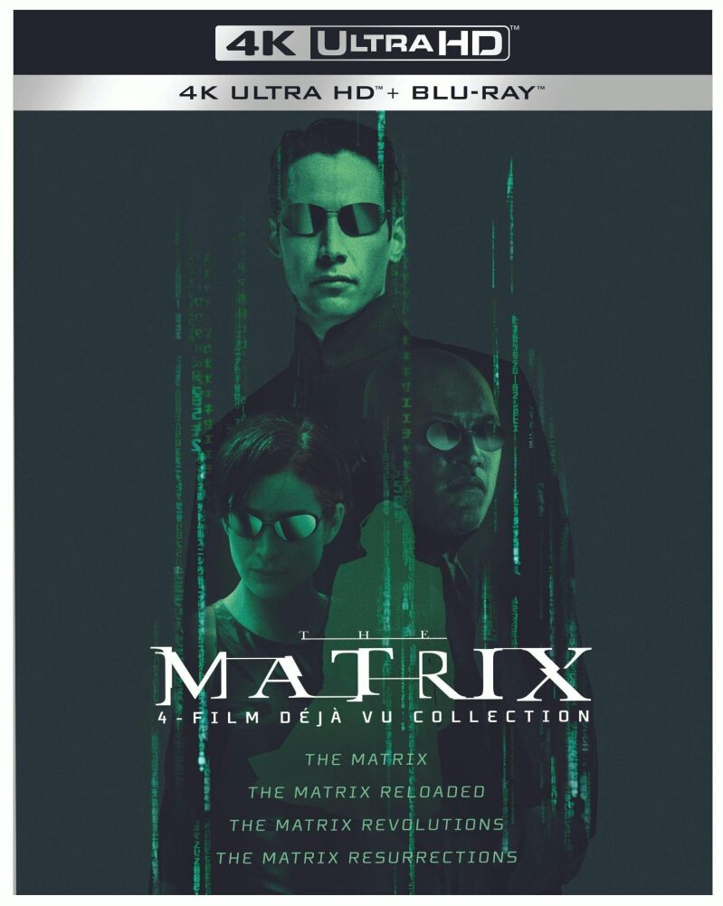 The Matrix: 4-Film Déjà vu Collection 4K UHD + Blu-ray